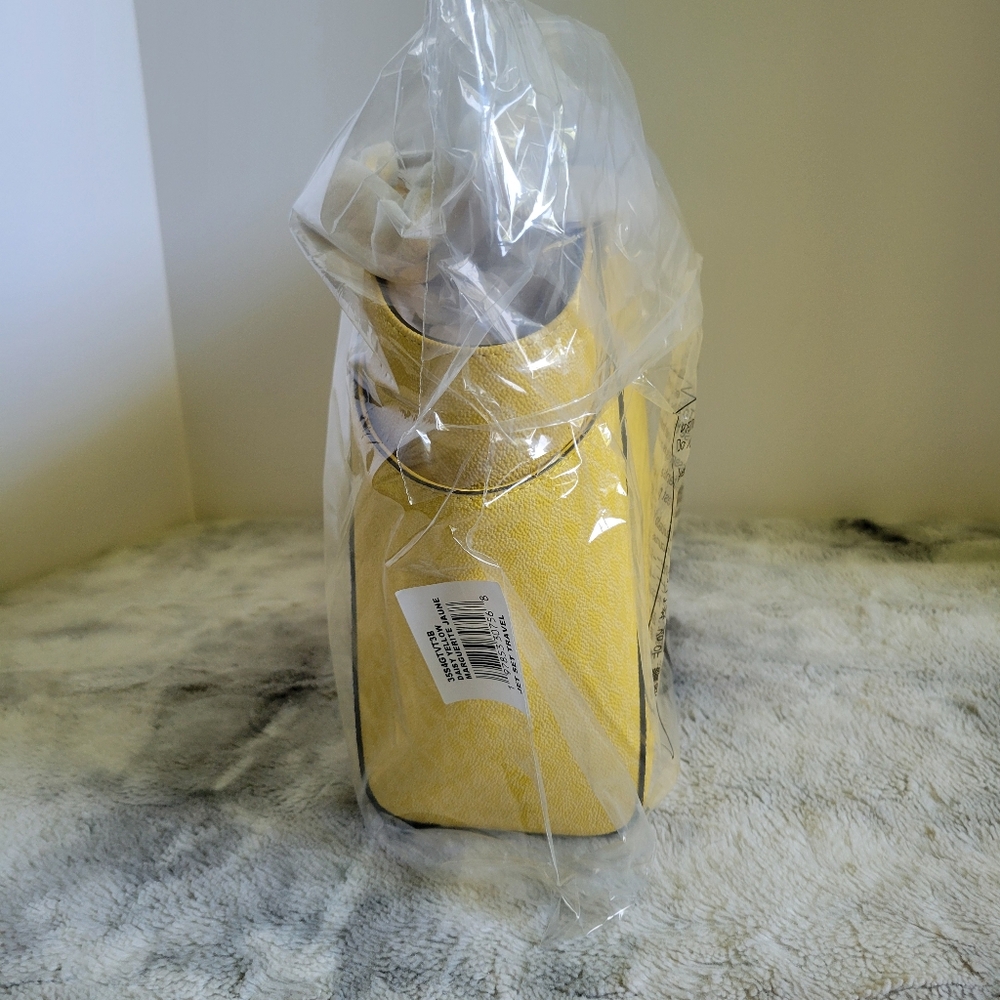 New Authentic Michael Kors Marguerite Jaune Jet Set Travel Shoulder Bag - Picture 7 of 11